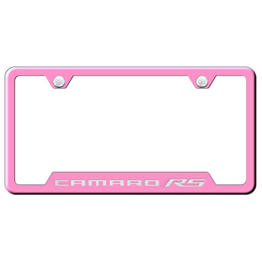 Au-TOMOTIVE GOLD | License Plate Covers and Frames | Chevrolet Camaro | AUGD2289