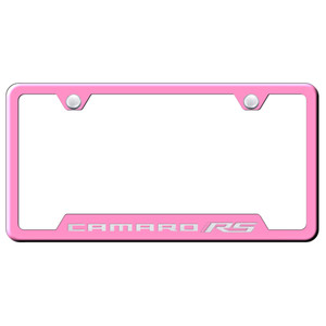 Au-TOMOTIVE GOLD | License Plate Covers and Frames | Chevrolet Camaro | AUGD2289