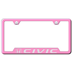 Au-TOMOTIVE GOLD | License Plate Covers and Frames | Honda Civic | AUGD2290