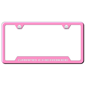 Au-TOMOTIVE GOLD | License Plate Covers and Frames | Jeep Grand Cherokee | AUGD2292