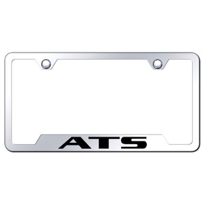 Au-TOMOTIVE GOLD | License Plate Covers and Frames | Cadillac ATS | AUGD2301