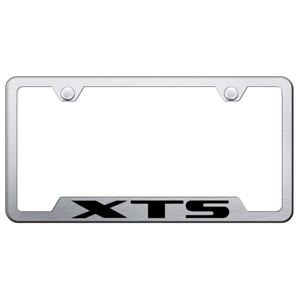 Au-TOMOTIVE GOLD | License Plate Covers and Frames | Cadillac XTS | AUGD2307