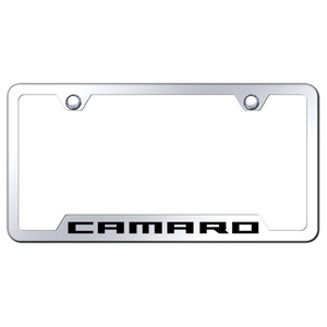 Au-TOMOTIVE GOLD | License Plate Covers and Frames | Chevrolet Camaro | AUGD2316