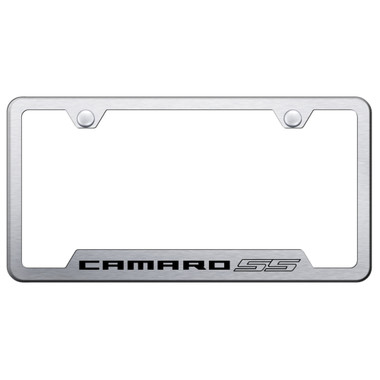 Au-TOMOTIVE GOLD | License Plate Covers and Frames | Chevrolet Camaro | AUGD2317