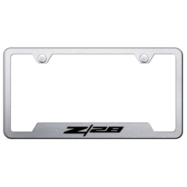 Au-TOMOTIVE GOLD | License Plate Covers and Frames | Chevrolet Camaro | AUGD2320