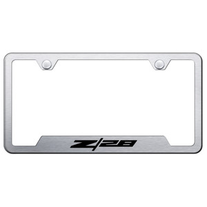 Au-TOMOTIVE GOLD | License Plate Covers and Frames | Chevrolet Camaro | AUGD2320