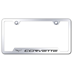 Au-TOMOTIVE GOLD | License Plate Covers and Frames | Chevrolet Corvette | AUGD2321