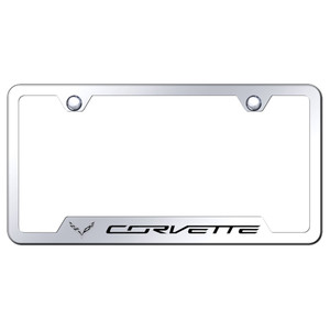 Au-TOMOTIVE GOLD | License Plate Covers and Frames | Chevrolet Corvette | AUGD2322