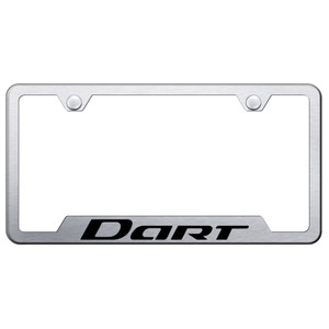Au-TOMOTIVE GOLD | License Plate Covers and Frames | Dodge Dart | AUGD2337