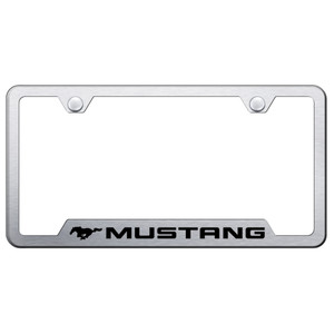 Au-TOMOTIVE GOLD | License Plate Covers and Frames | Ford Mustang | AUGD2352