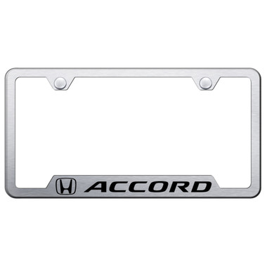 Au-TOMOTIVE GOLD | License Plate Covers and Frames | Honda Accord | AUGD2361
