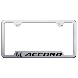 Au-TOMOTIVE GOLD | License Plate Covers and Frames | Honda Accord | AUGD2361