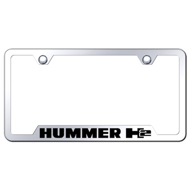 Au-TOMOTIVE GOLD | License Plate Covers and Frames | Hummer H2 | AUGD2372