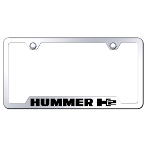 Au-TOMOTIVE GOLD | License Plate Covers and Frames | Hummer H2 | AUGD2372