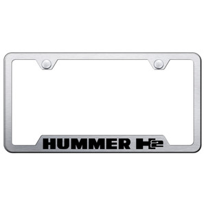 Au-TOMOTIVE GOLD | License Plate Covers and Frames | Hummer H2 | AUGD2373