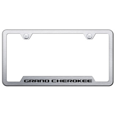 Au-TOMOTIVE GOLD | License Plate Covers and Frames | Jeep Grand Cherokee | AUGD2393