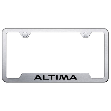 Au-TOMOTIVE GOLD | License Plate Covers and Frames | Nissan Altima | AUGD2403