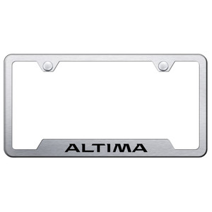 Au-TOMOTIVE GOLD | License Plate Covers and Frames | Nissan Altima | AUGD2403