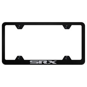 Au-TOMOTIVE GOLD | License Plate Covers and Frames | Cadillac SRX | AUGD2447