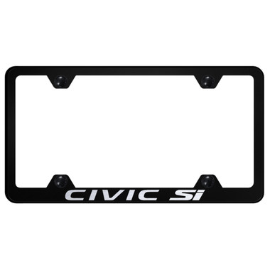 Au-TOMOTIVE GOLD | License Plate Covers and Frames | Honda Civic | AUGD2475