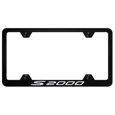 Au-TOMOTIVE GOLD | License Plate Covers and Frames | Honda S2000 | AUGD2483
