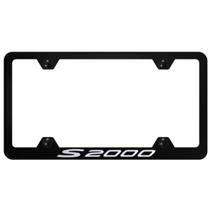 Au-TOMOTIVE GOLD | License Plate Covers and Frames | Honda S2000 | AUGD2483