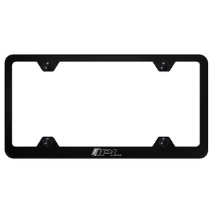 Infiniti IPL on Black Wide Body License Plate Frame - Officially Licensed