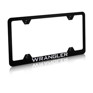 Au-TOMOTIVE GOLD | License Plate Covers and Frames | Jeep Wrangler | AUGD2495