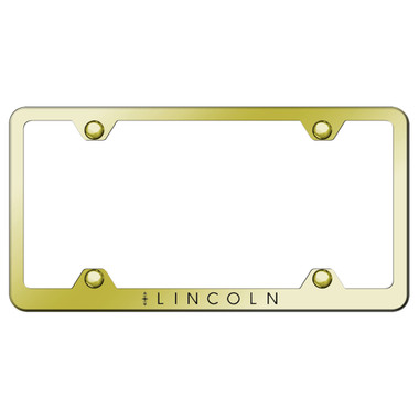 Au-TOMOTIVE GOLD | License Plate Covers and Frames | Lincoln | AUGD2537