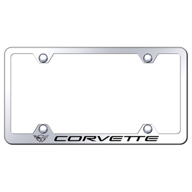 Au-TOMOTIVE GOLD | License Plate Covers and Frames | Chevrolet Corvette | AUGD2567