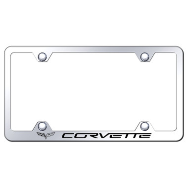 Au-TOMOTIVE GOLD | License Plate Covers and Frames | Chevrolet Corvette | AUGD2568