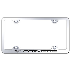 Au-TOMOTIVE GOLD | License Plate Covers and Frames | Chevrolet Corvette | AUGD2568