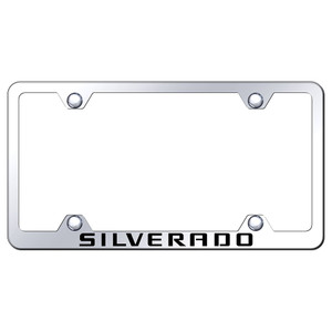 Au-TOMOTIVE GOLD | License Plate Covers and Frames | Chevrolet Silverado 1500 | AUGD2571