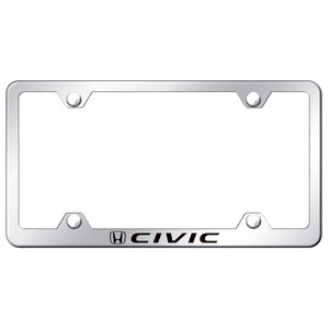 Au-TOMOTIVE GOLD | License Plate Covers and Frames | Honda Civic | AUGD2602