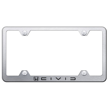 Au-TOMOTIVE GOLD | License Plate Covers and Frames | Honda Civic | AUGD2605