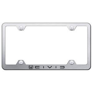 Au-TOMOTIVE GOLD | License Plate Covers and Frames | Honda Civic | AUGD2605