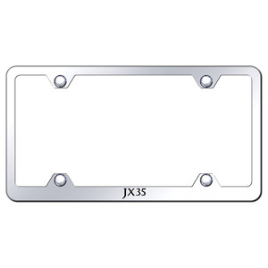Infiniti JX35 on Stainless Steel Wide Body License Plate Frame