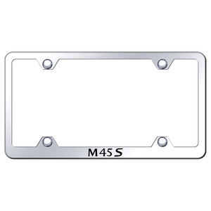 Infiniti M45S on Stainless Steel Wide Body License Plate Frame