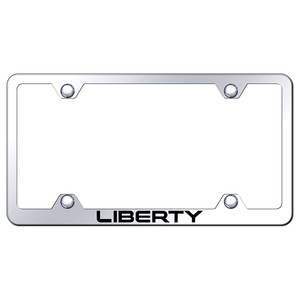 Au-TOMOTIVE GOLD | License Plate Covers and Frames | Jeep Liberty | AUGD2649