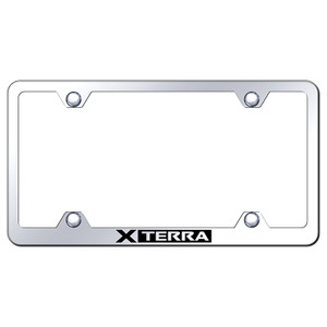 Nissan Xterra on Stainless Steel Wide Body License Plate Frame