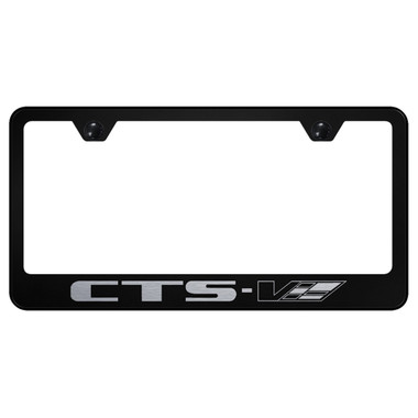 Au-TOMOTIVE GOLD | License Plate Covers and Frames | Cadillac CTS-V | AUGD2715