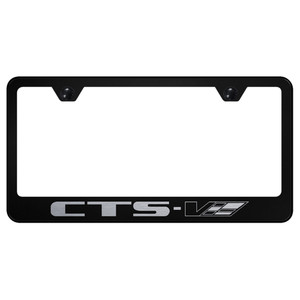 Au-TOMOTIVE GOLD | License Plate Covers and Frames | Cadillac CTS-V | AUGD2715