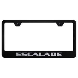 Au-TOMOTIVE GOLD | License Plate Covers and Frames | Cadillac Escalade | AUGD2717
