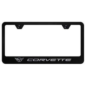 Au-TOMOTIVE GOLD | License Plate Covers and Frames | Chevrolet Corvette | AUGD2730