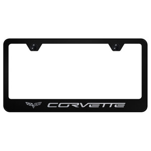 Au-TOMOTIVE GOLD | License Plate Covers and Frames | Chevrolet Corvette | AUGD2731