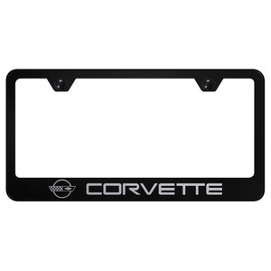 Au-TOMOTIVE GOLD | License Plate Covers and Frames | Chevrolet Corvette | AUGD2732