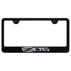 Au-TOMOTIVE GOLD | License Plate Covers and Frames | Chevrolet Corvette | AUGD2733