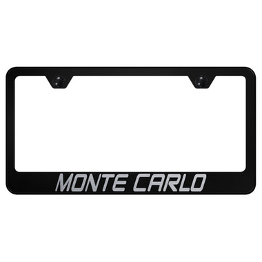 Au-TOMOTIVE GOLD | License Plate Covers and Frames | Chevrolet Monte Carlo | AUGD2738