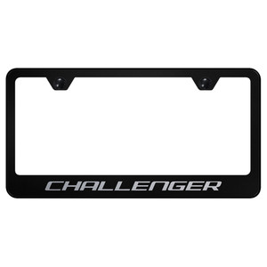 Au-TOMOTIVE GOLD | License Plate Covers and Frames | Dodge Challenger | AUGD2749