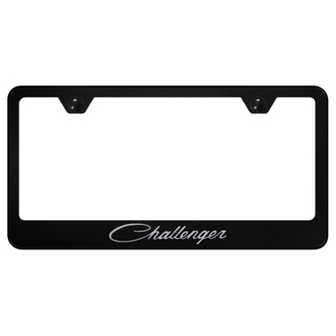 Au-TOMOTIVE GOLD | License Plate Covers and Frames | Dodge Challenger | AUGD2750